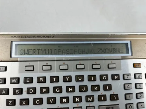 Sharp PC-1500 Pocket Computer /Calculator Sharp CE-155 Memory Module 8K RAM