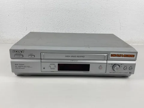 سوني SLV-ED343 VHS مشغل ومسجل شرائط فيديو VCR ميسكام PAL