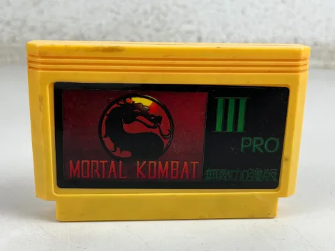 مortal Kombat III Pro Dendy Famicom Famiclone Nes لعبة تلفزيون خرطوشة