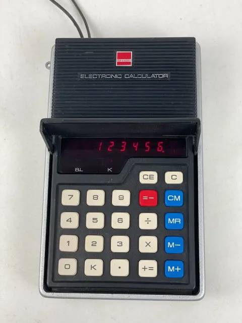 حاسبة إلكترونية Sharp Compet EL-814 من عام 1973