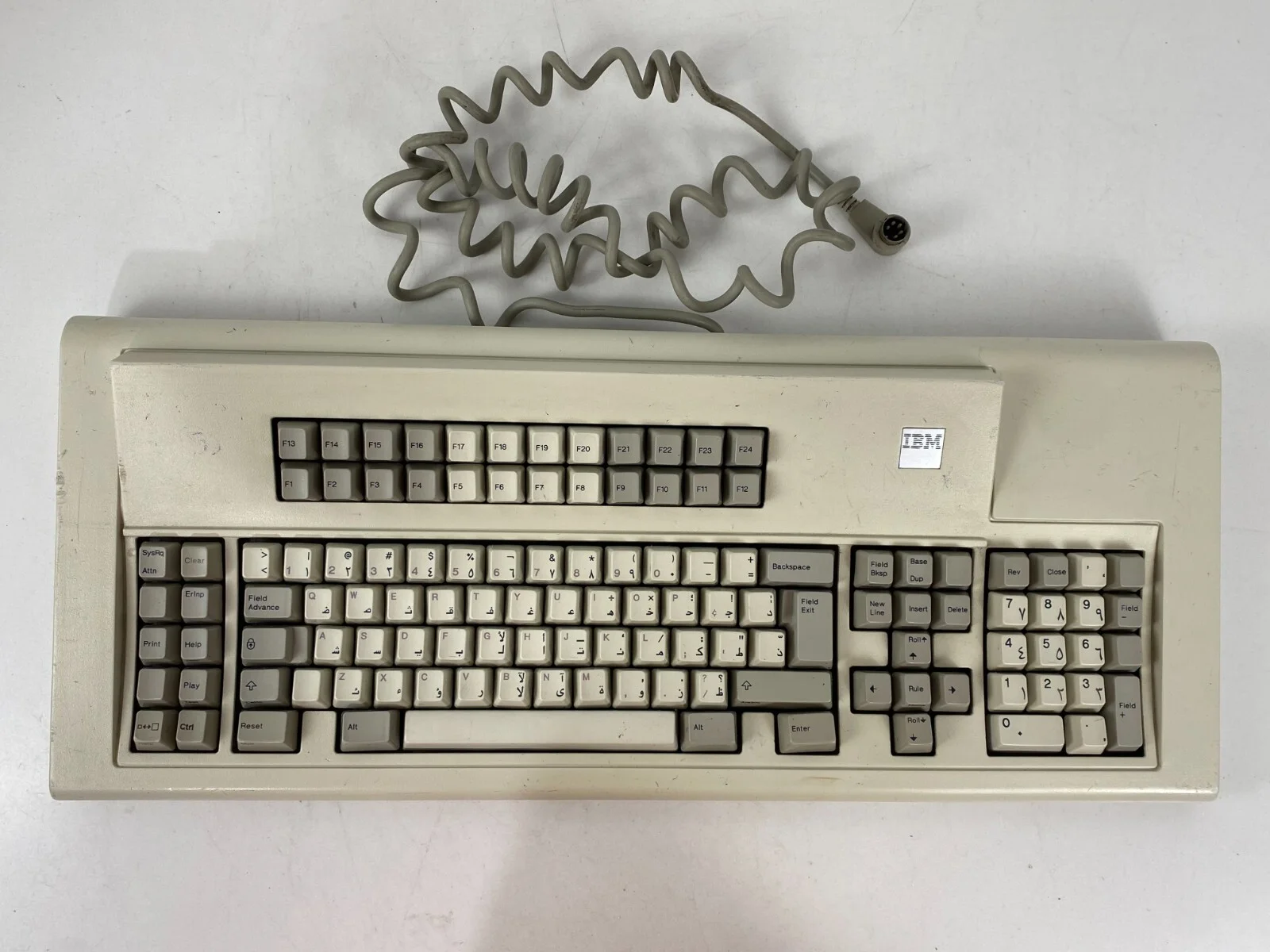 IBM Model M F3 Battleship 122 Buckling Spring Mechanical Keyboard