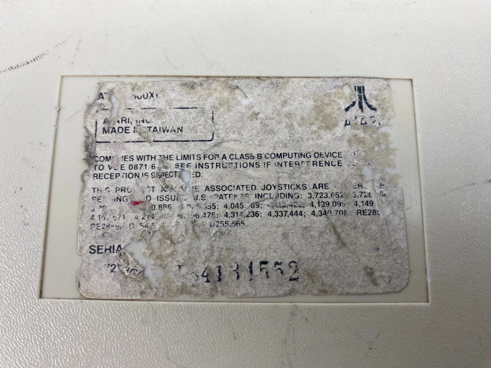 ATARI 800XL Home Computer