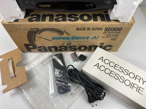 Panasonic NV-SD300 Multisystem VHS Video Casste Recorder VCR Sealed