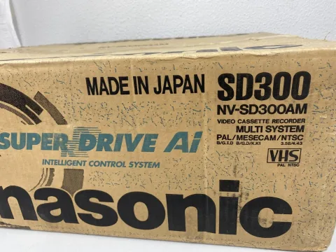 Panasonic NV-SD300 Multisystem VHS Video Casste Recorder VCR Sealed