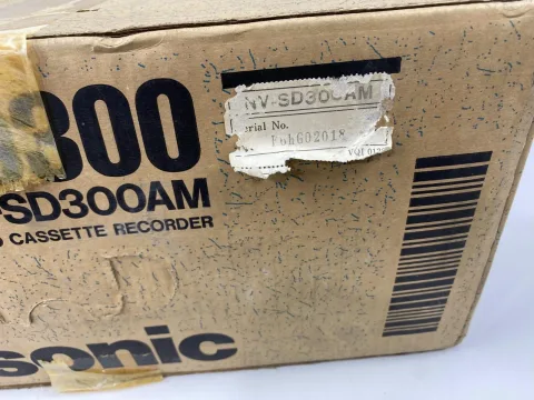 Panasonic NV-SD300 Multisystem VHS Video Casste Recorder VCR Sealed