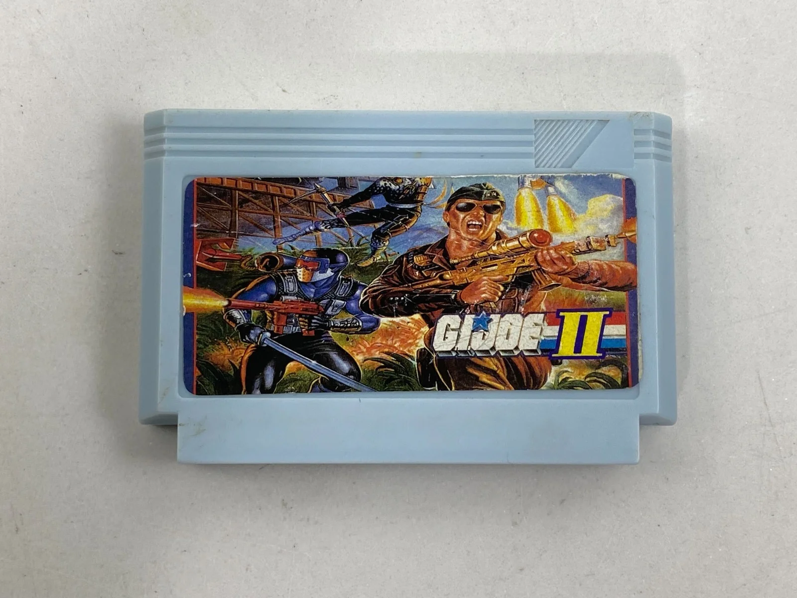 خرطوشة لعبة G.I. Joe II لفاميكوم فاميكلاون NES