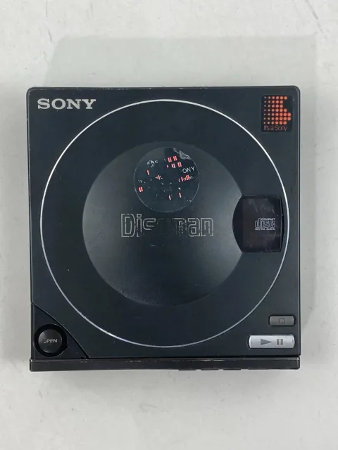 Sony D-100 Discman Portable CD Player with BP 100 Battery Pack