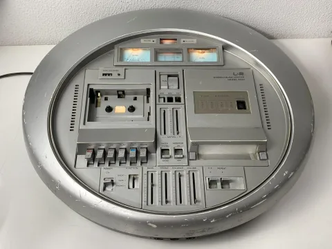 L&amp R Stereo Music Studio 5001 Retro Space AGE Like Weltron - Super