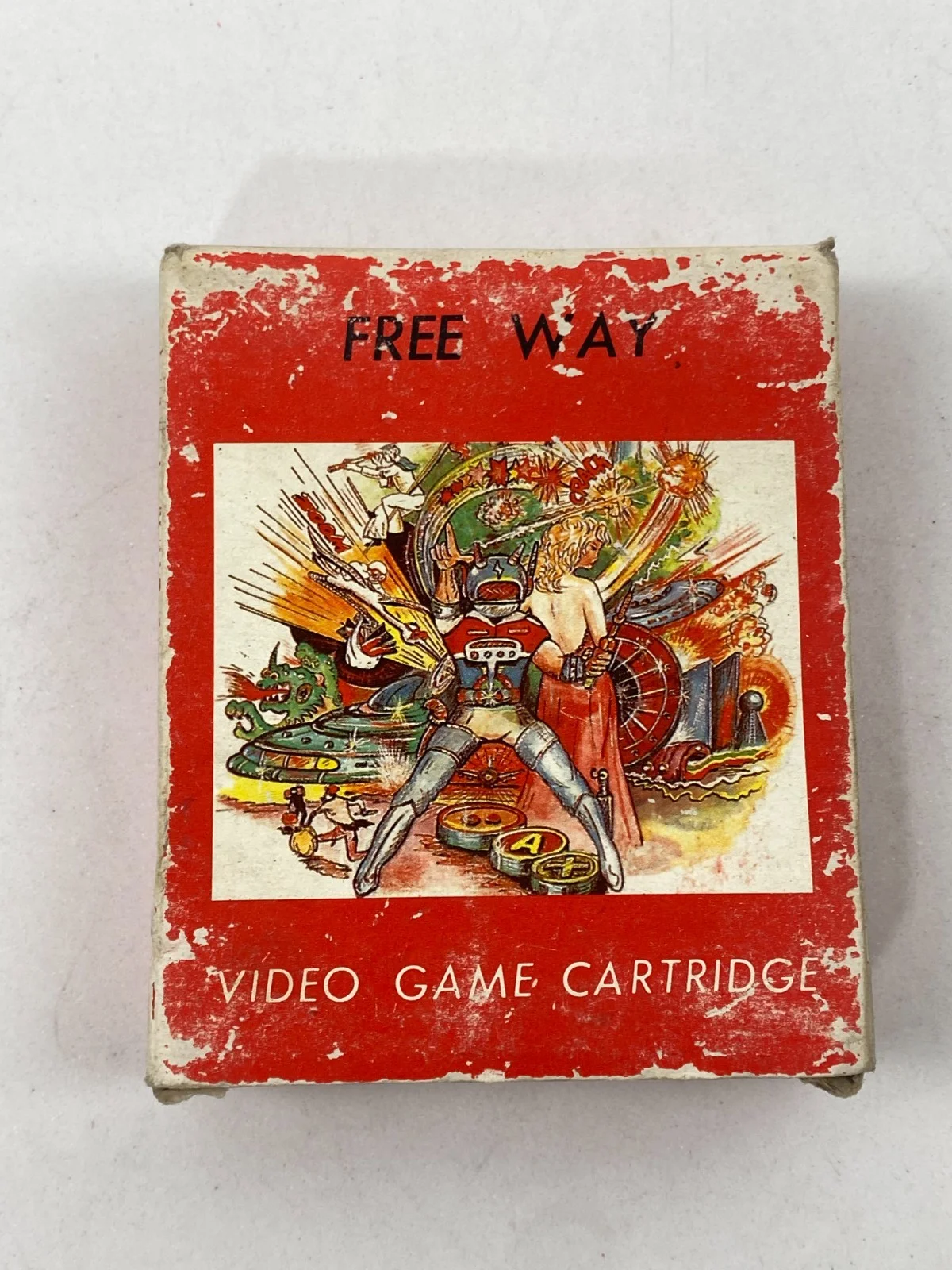 Atari 2600 Compatible Ultra Free Way Game Taiwan