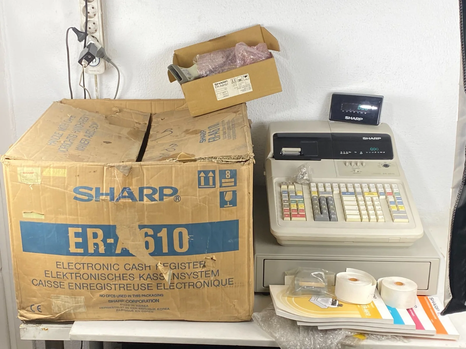 Sharp ER-A610 Electronic Cash Register