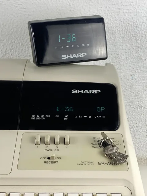 Sharp ER-A610 Electronic Cash Register
