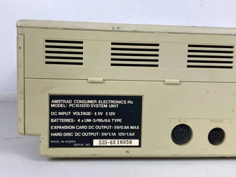 Amstrad PC1512DD Computer PC