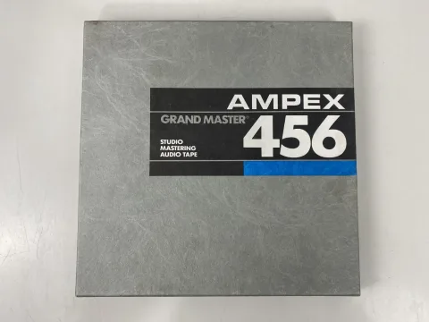Ampex Grand Master 456 10.5" Metal Reel to Reel Recording Tape