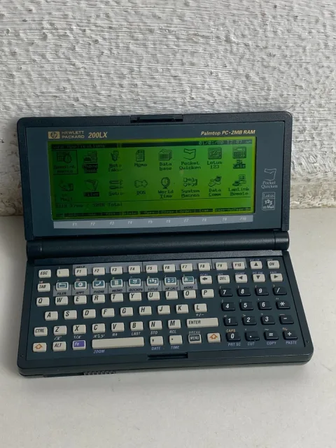 Hewlett-Packard HP 200LX Palmtop PC 2MB RAM