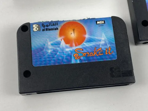 خرطوشة لعبة MSX عربية عالم sakhr Mole Mole 2 Beamrider