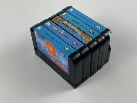 خرطوشة لعبة MSX عربية عالم sakhr Mole Mole 2 Beamrider