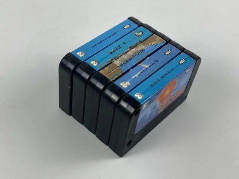خرطوشة لعبة MSX عربية عالم sakhr Mole Mole 2 Beamrider