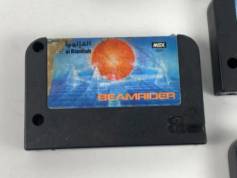خرطوشة لعبة MSX عربية عالم sakhr Mole Mole 2 Beamrider