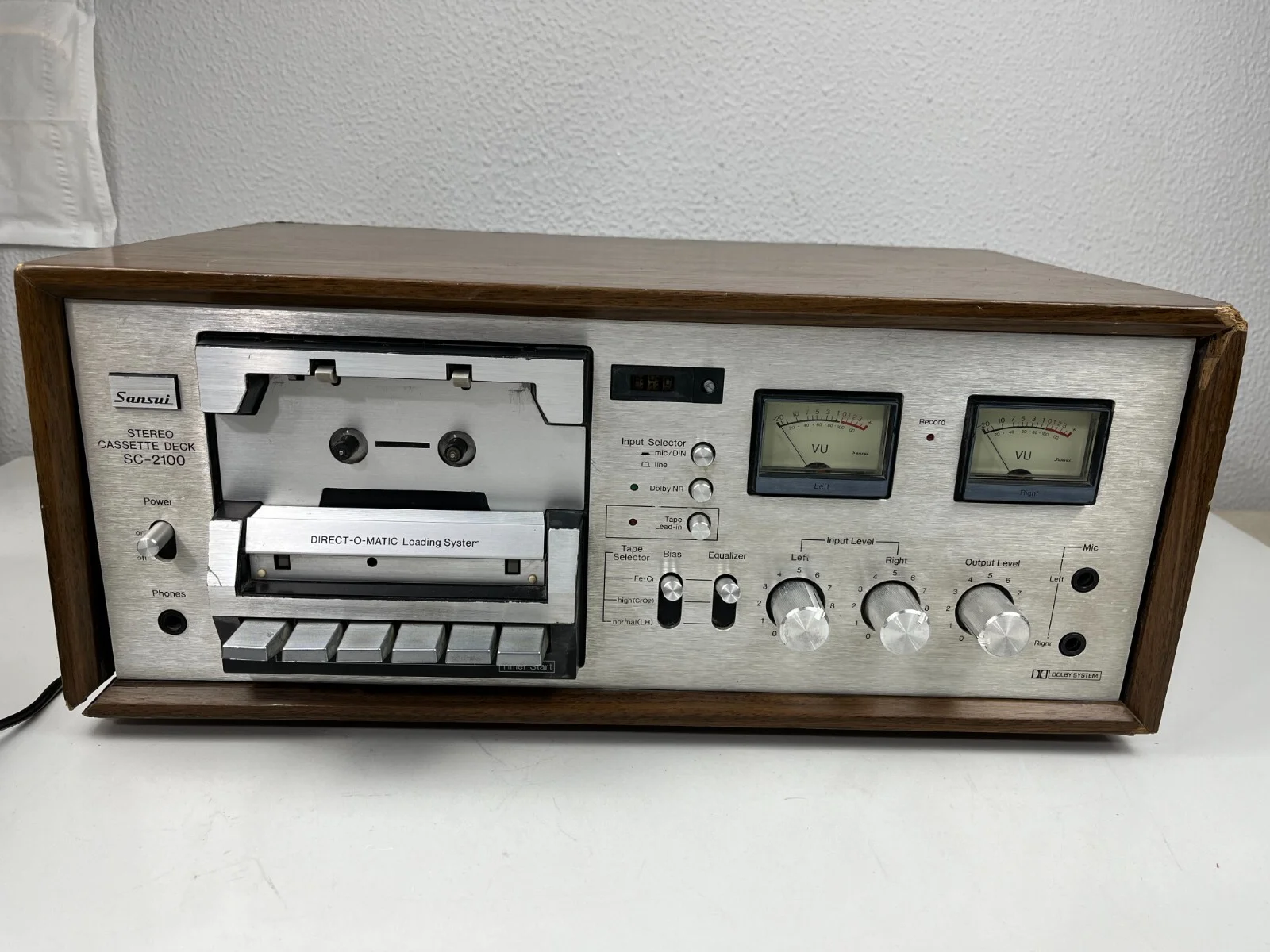 Sansui SC-2100 Stereo Cassette Deck