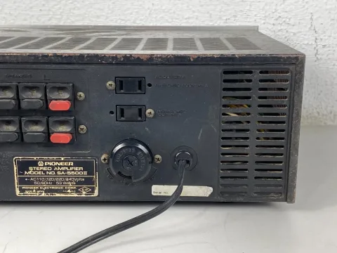 Pioneer SA-5500 II Stereo Integrated Amplifier Serviced SEE Video eBay