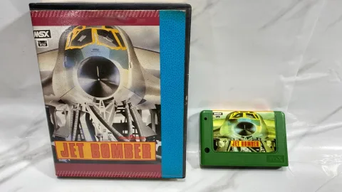 MSX Jet Bomber Game Cartridge (Taiwan)