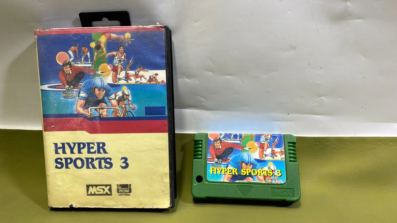 خرطوشة لعبة MSX Hyper Sports 3 (تايوان)