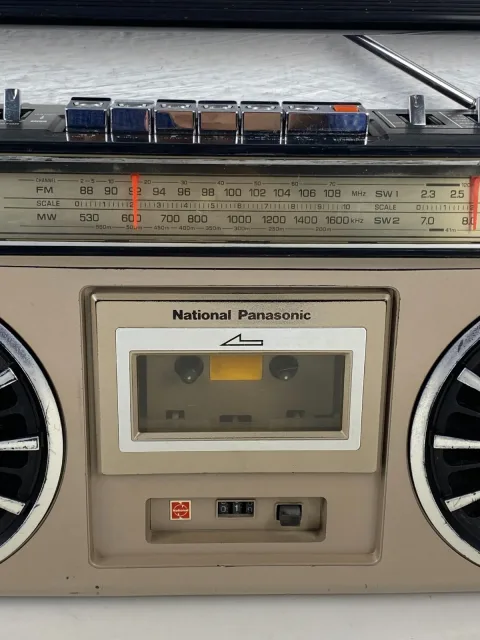 National Panasonic RS-4150FD Boombox Ghettoblaster