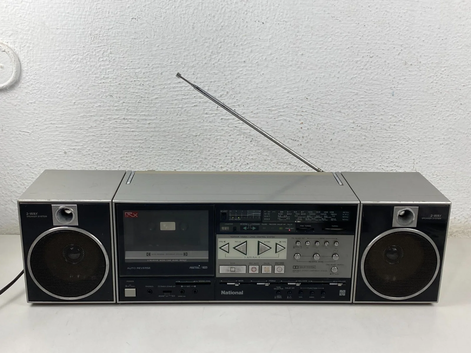 National RX-C52F Boombox Portable Stereo Component System