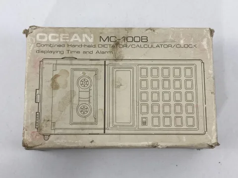 أوشن MC-100 حاسبة ومشغل شريط كاسيت صغير / مسجل صوت