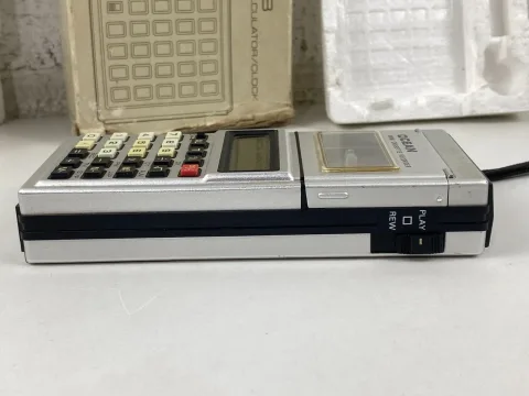 أوشن MC-100 حاسبة ومشغل شريط كاسيت صغير / مسجل صوت