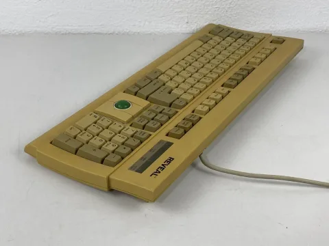 لوحة مفاتيح ميكانيكية ريفيل موديل KB500 101 مفتاح مع مسار كروي