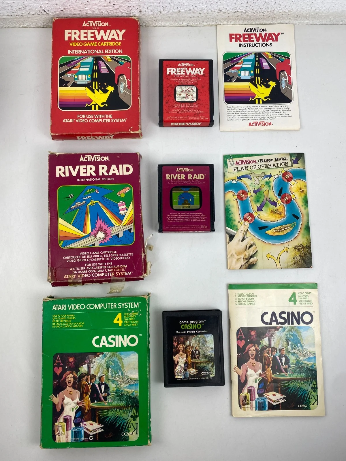 Atari 2600 Freeway - River Raid - Casino Game