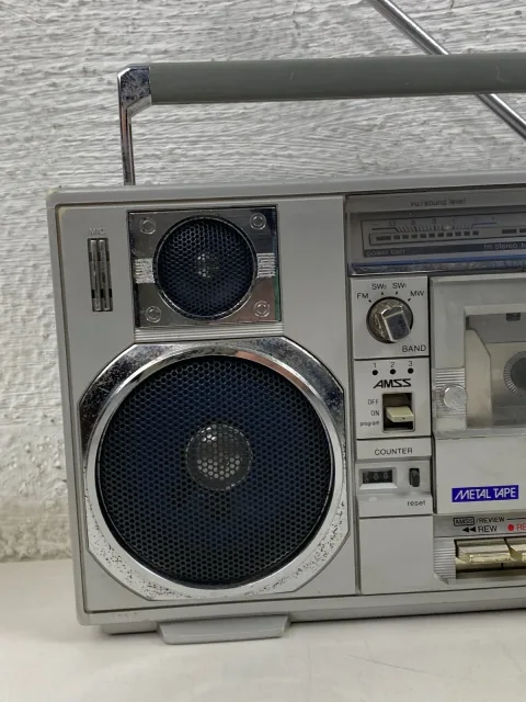 Sanyo M-7900K Stereo Boombox Ghettoblaster Cassette