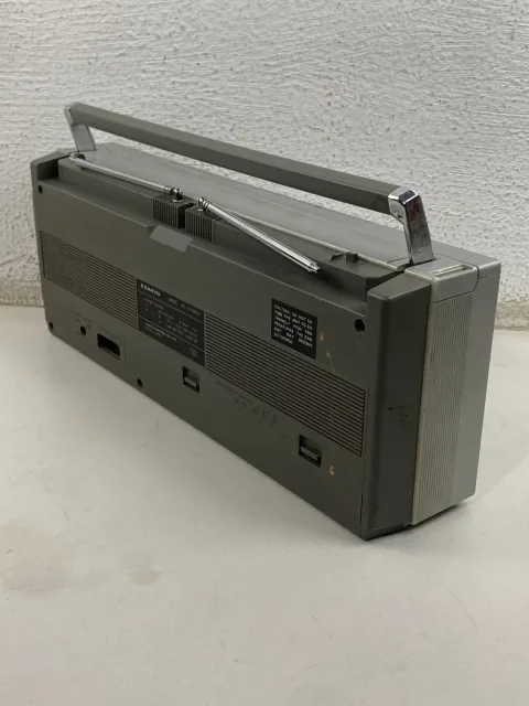 Sanyo M-7900K Stereo Boombox Ghettoblaster Cassette