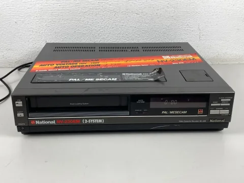National Panasonic NV-230EM VHS Video Cassette Recorder VCR