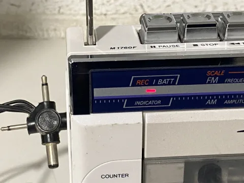 Sanyo M1760F Radio Cassette Recorder