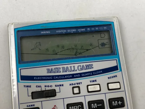 Casio Baseball BB-9 LCD Game Calculators 1983