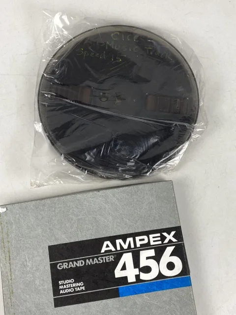 Ampex Grand Master 456 10.5" Metal Reel to Reel Recording Tape