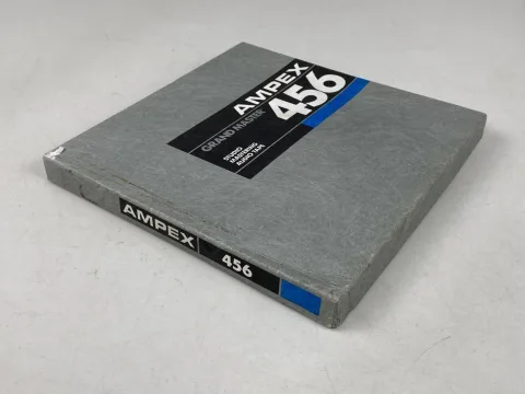 Ampex Grand Master 456 10.5" Metal Reel to Reel Recording Tape