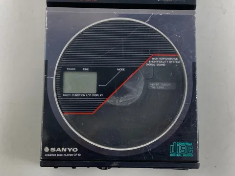 Sanyo CP10 CD Player Portable Portable Hifi 1986