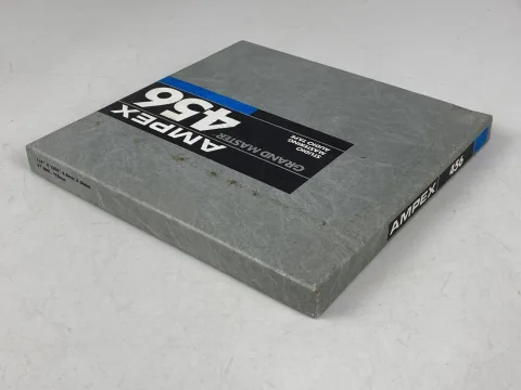 Ampex Grand Master 456 10.5" Metal Reel to Reel Recording Tape