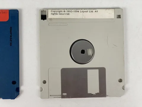 Microsoft Windows Floppy Disk Arabic version