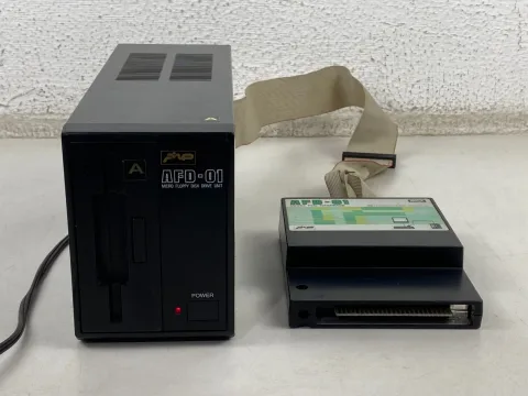 MSX Sakhr Al Alamiah Micro Floppy disk Drive Unit AFD-01K صخر العالميه