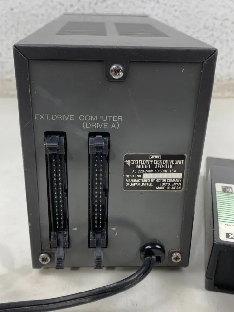 MSX Sakhr Al Alamiah Micro Floppy disk Drive Unit AFD-01K صخر العالميه