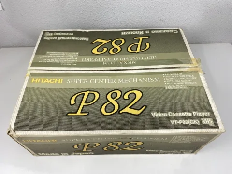 Brand Hitachi P-82 VHS Video Cassette Player Sealed