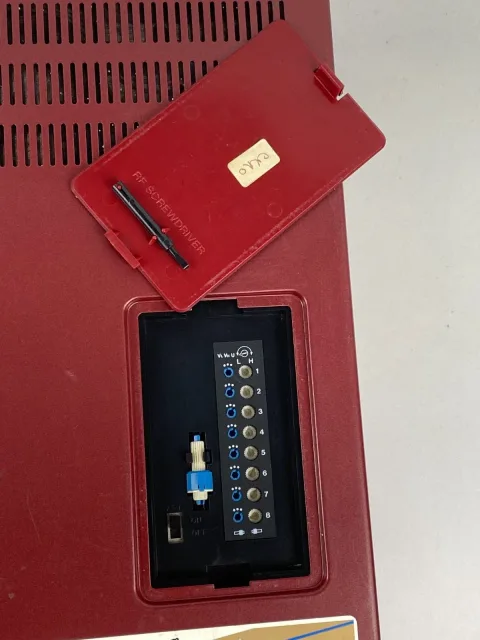 Sony SL-T30ME Red Betamax Video Cassette Recorder / Secam