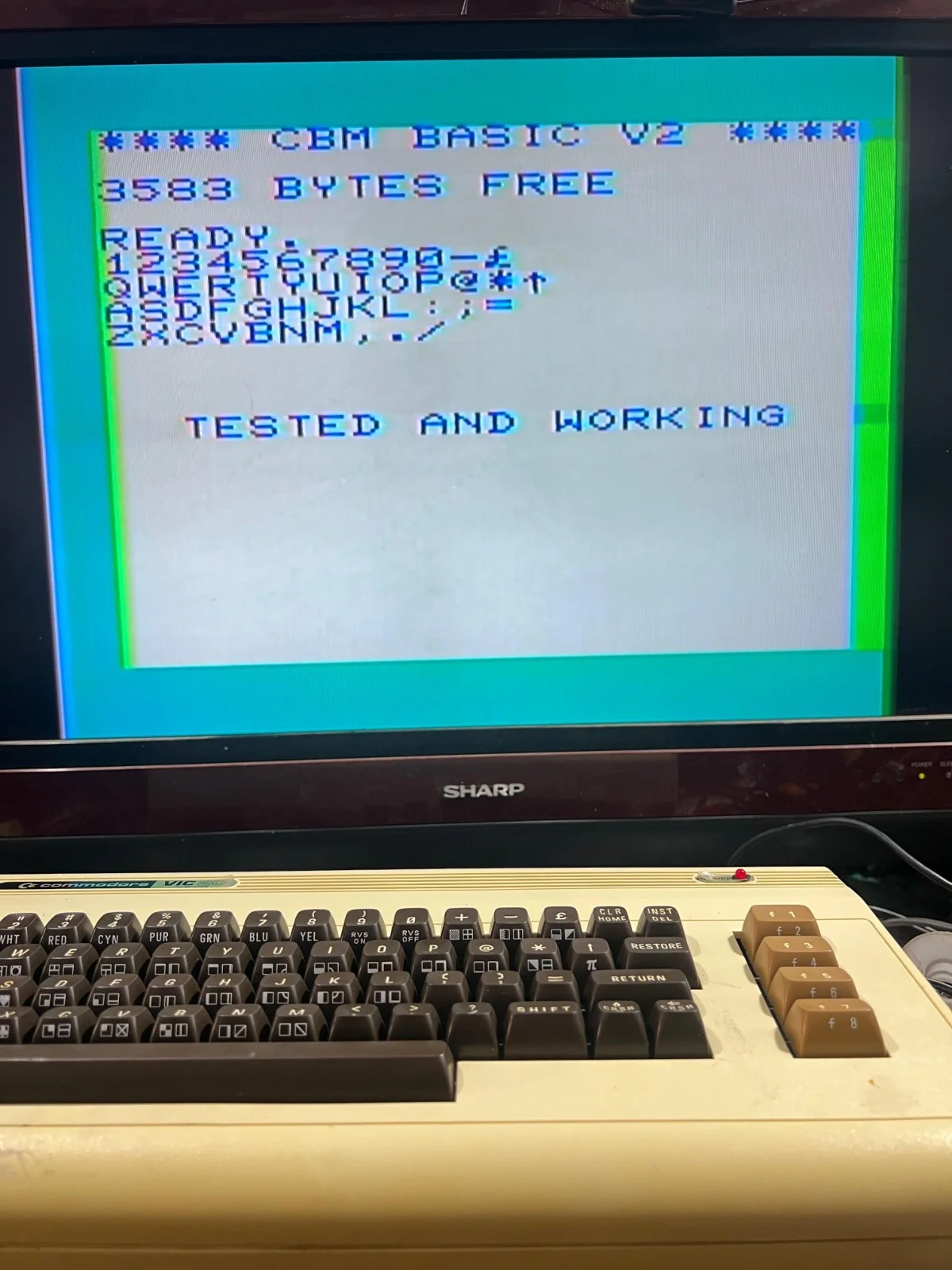 Commodore Vic 20 Personal Computer #1