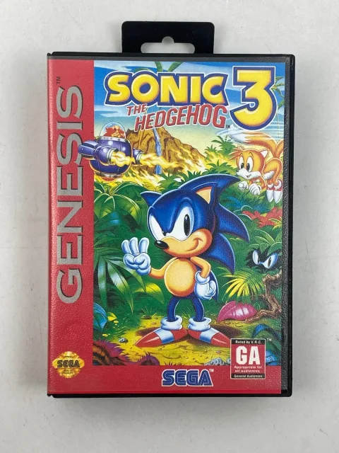 Sonic the Hedgehog 3 Sega Genesis Game Taiwan