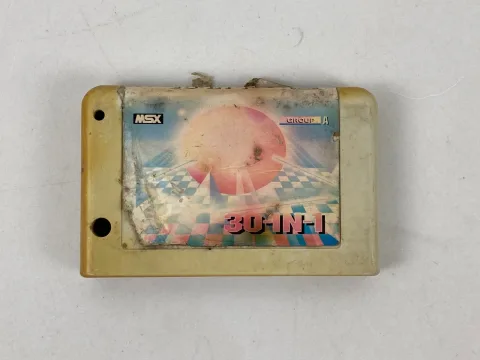 خرطوشة لعبة MSX عربية Alamiah sakhr 30-IN-1 مجموعة أ صخر العالميه