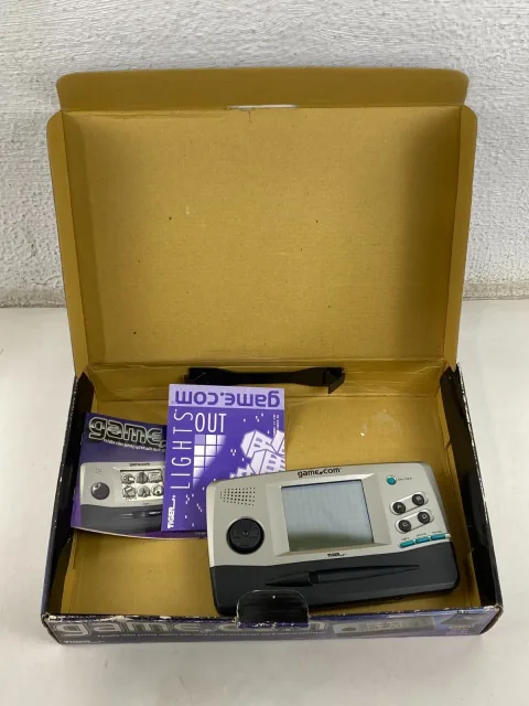 Tiger game.com Portable Video Gaming System In Box 1997
